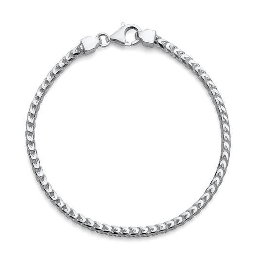 925 Sterling Silver Franco Chain 3mm