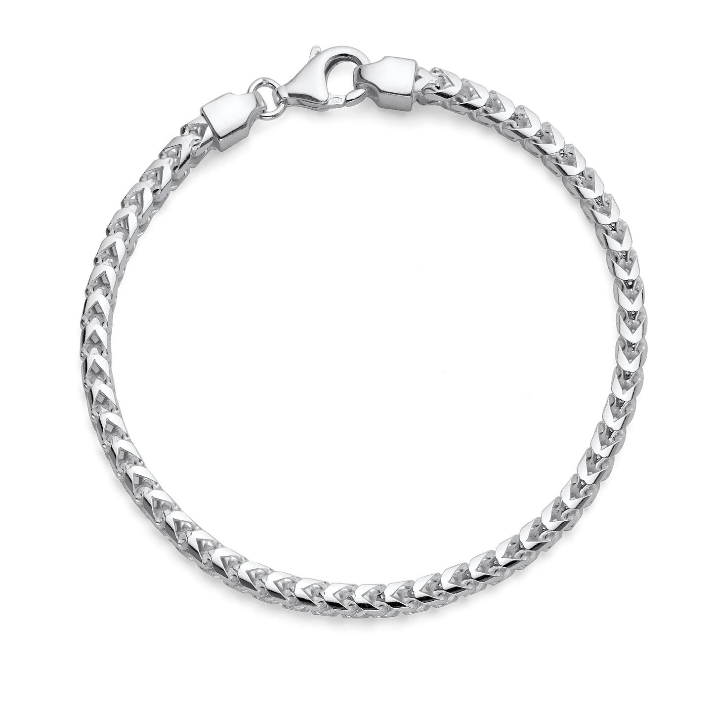 925 Sterling Silver Franco Chain 3.5mm